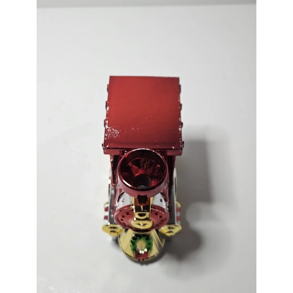 Bath Body Works 2023 Christmas Train Magnetic Candle Topper Light Up Water Globe